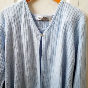 Women's Carolyn Taylor Light Blue Sweater